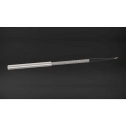 Cartridge heater, Swaged in Stainless Steel Braid, SS304 sheath, Silicon lead wire, 20mm x 50mm, 390W, 220VAC