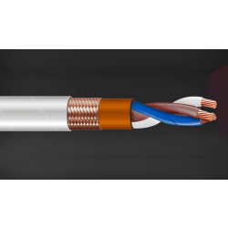 3 Core Control Cable PTFE - Polyimide - Copper Scren - PTFE  CT-306