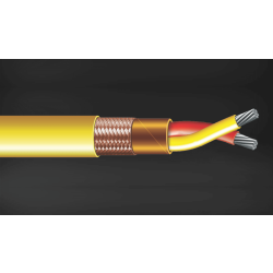 K Type Extension Cable FEP-Polyimide-Bare Copper Braiding-FEP FP-607