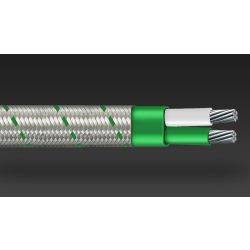 K Type Thermocouple Extension Cable PFA-PFA-SS Braiding PF-302