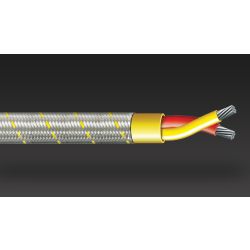 K Type Extension Cable PVC-PVC-SS Braiding  P-523