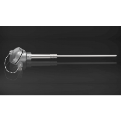N Type Mineral Insulated Thermocouple with Nipple, Simplex, 8mm Dia, Inconel 600, 1000mm Length (T-105)