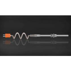 N Type Mineral Insulated Thermocouple with Cable and Connector, 3mm Dia, SS 316, 600mm Length (T-271)