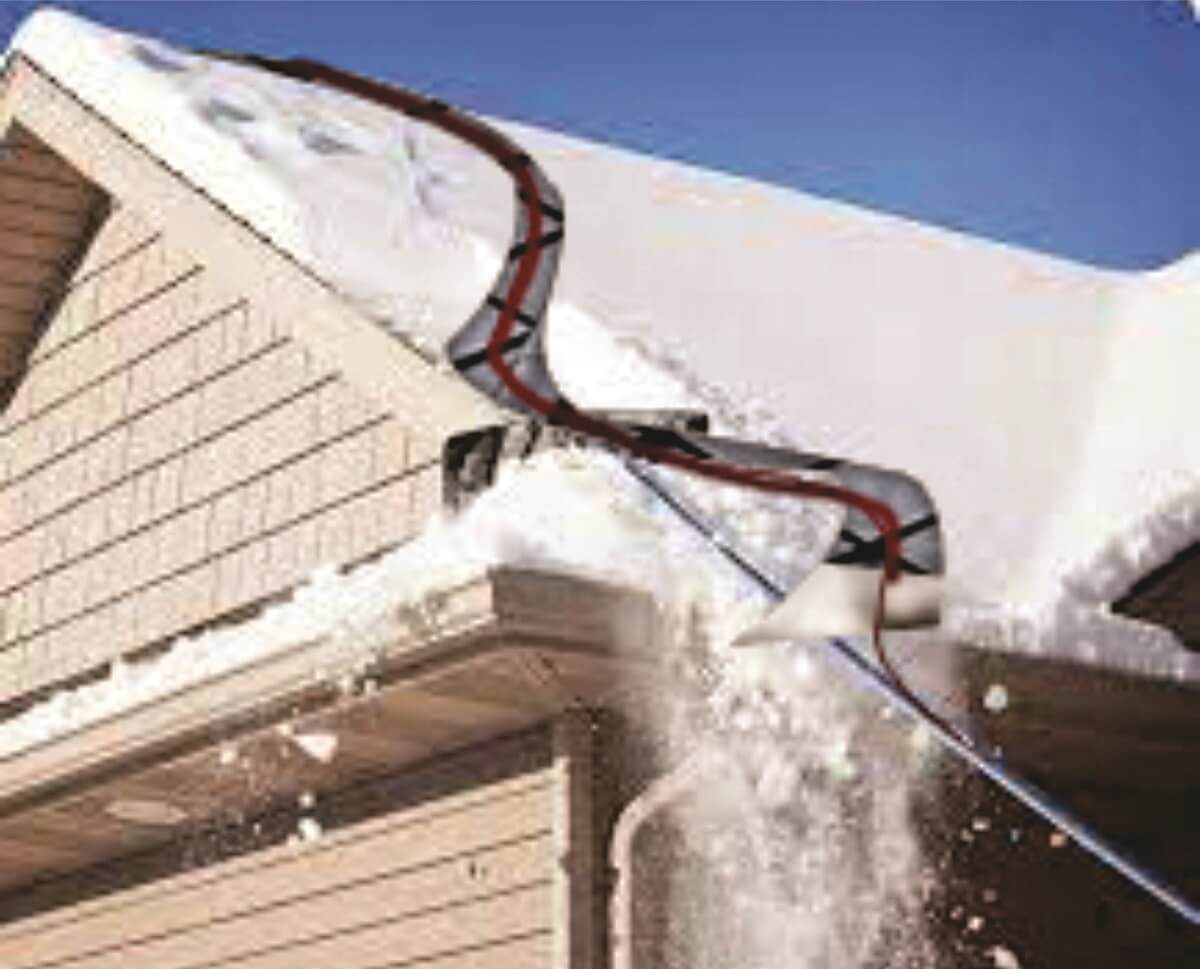 Roof & Gutter Snow Melting Cables