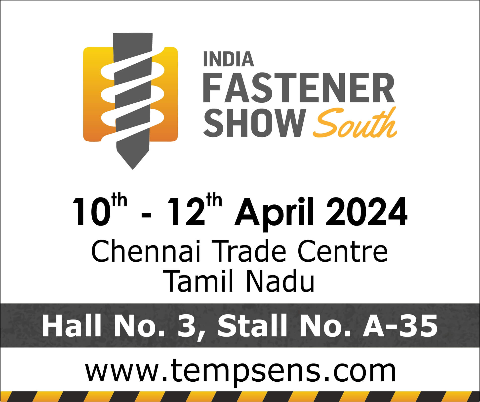 India Fastener Show South 2024