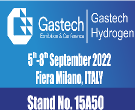 Gastech 2022 ,5th to 8th September 2022, Stand No: 15A50