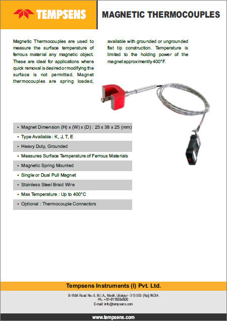 Magnetic Thermocouple